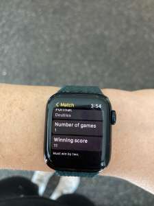 the Side Out Apple Watch app lets you keep score in your pickleball game