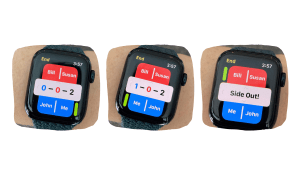how to keep score in pickleball using your apple watch