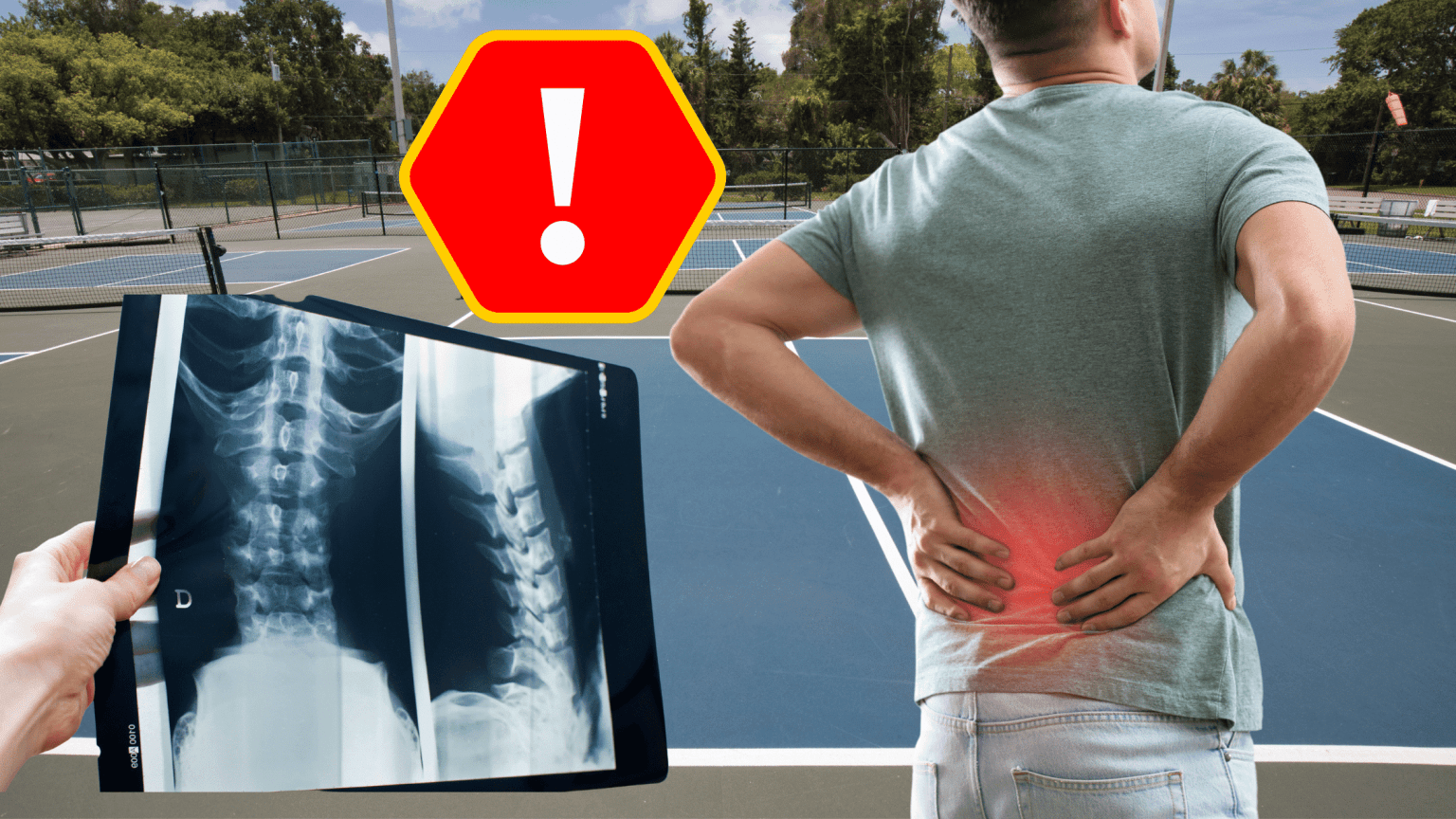 Is pickleball bad for your back